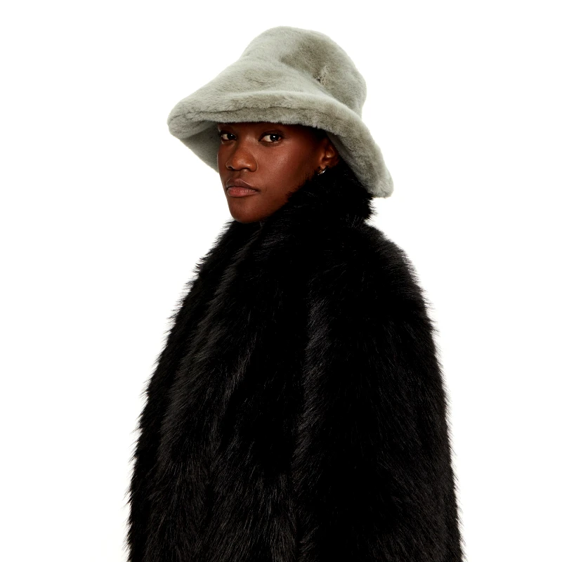 Patrizia Pepe Καπέλο Patrizia Pepe Bucket 2F0073/E5T7-S689 Γκρι