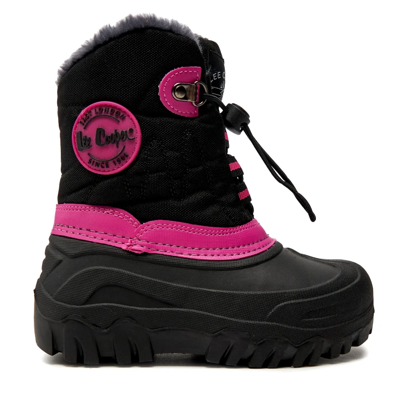 Lee Cooper Μπότες Χιονιού Lee Cooper LCJ-21-44-0523K Μαύρο