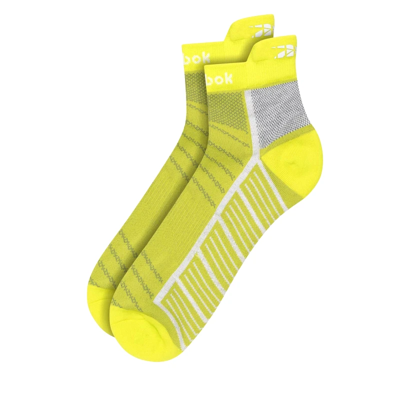 Reebok Κάλτσες Κοντές Ανδρικές Reebok Float Run U Ank Sock HE2423 Κίτρινο