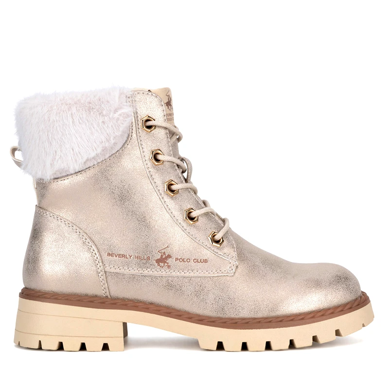 Beverly Hills Polo Club Μποτίνια Beverly Hills Polo Club CS6135-02 Χρυσό