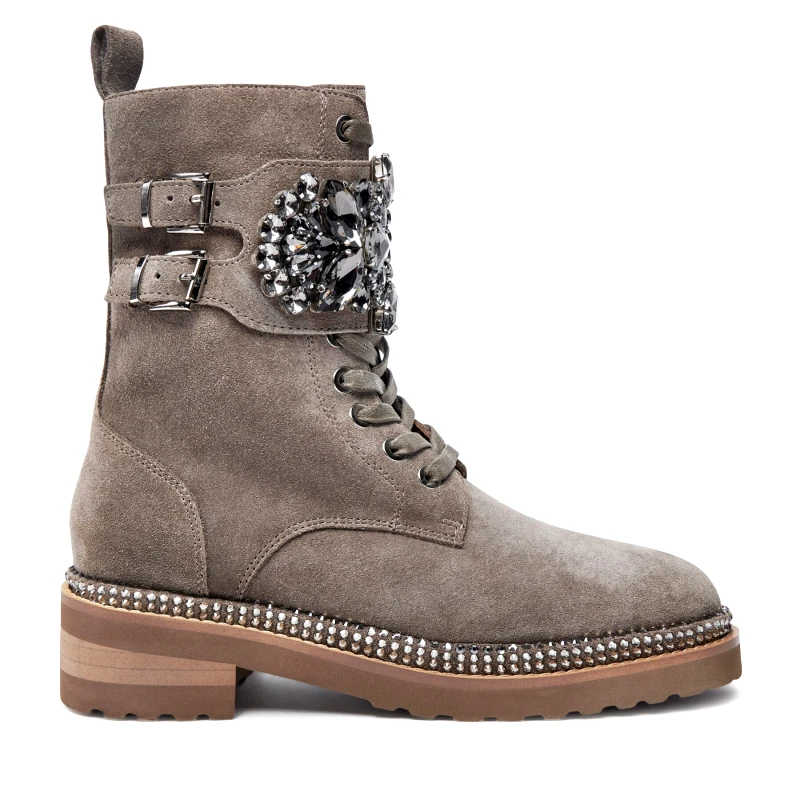 Alma En Pena Μποτίνια Alma En Pena I240858 Χακί