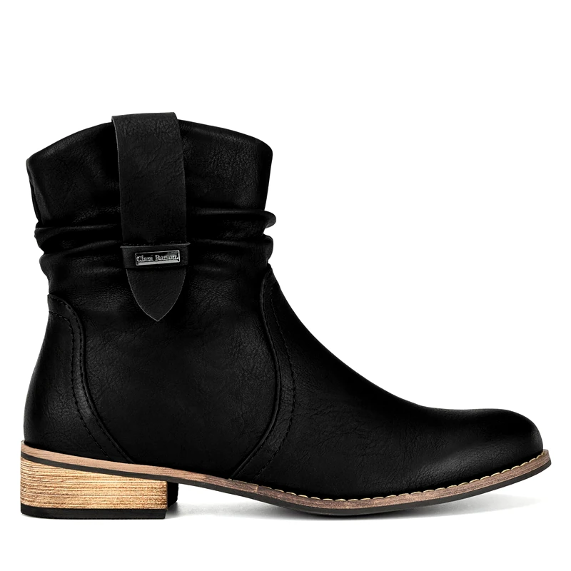 Clara Barson Μποτάκια Clara Barson WS23280-01 Μαύρο