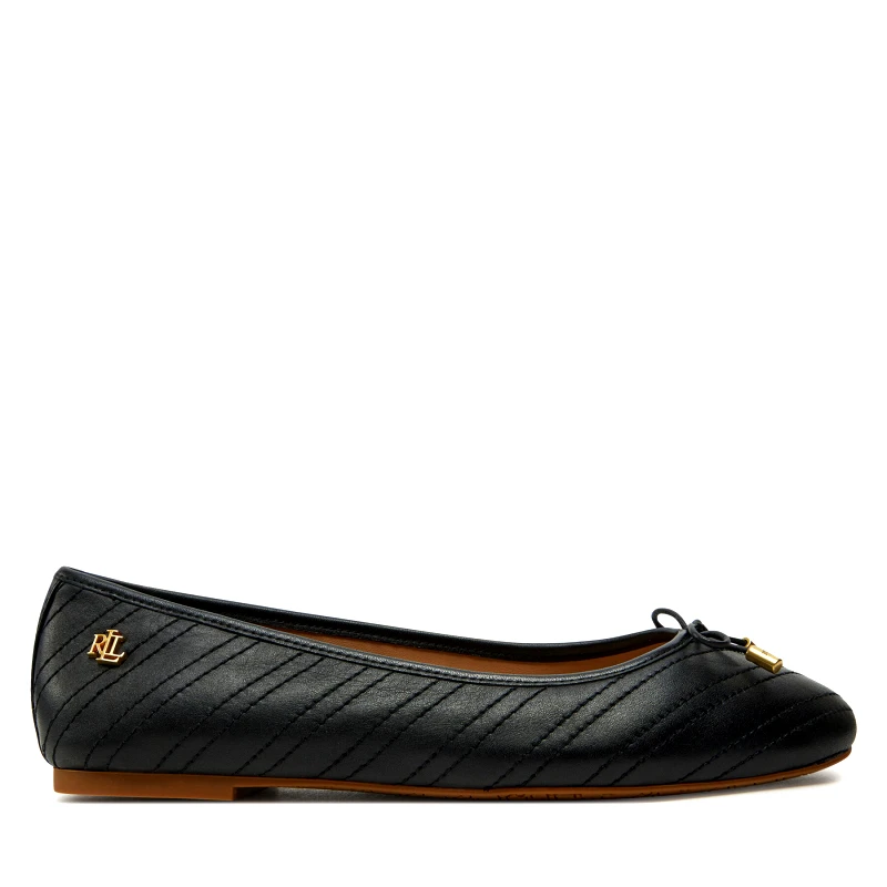 LAUREN RALPH LAUREN Μπαλαρίνες LAUREN RALPH LAUREN Jayna 802951489001 Μαύρο