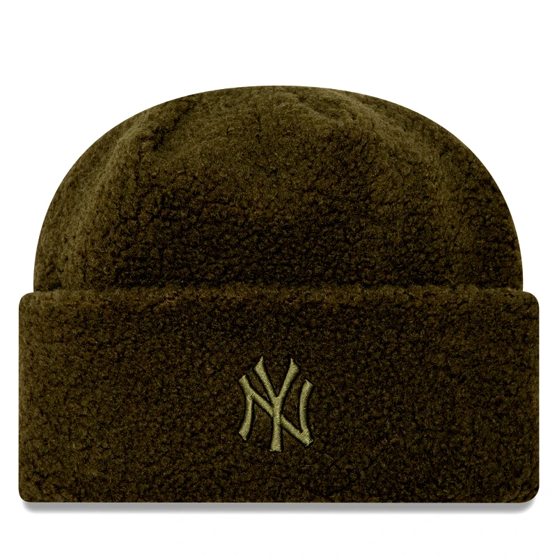 New Era Σκούφος New Era Borg New York Yankees Cuff Knit Beanie 60580758 Πράσινο