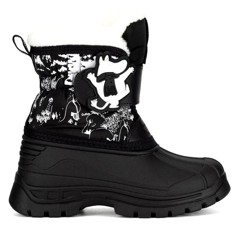 Moomin Μπότες Χιονιού Moomin AW24-135MMN Μαύρο