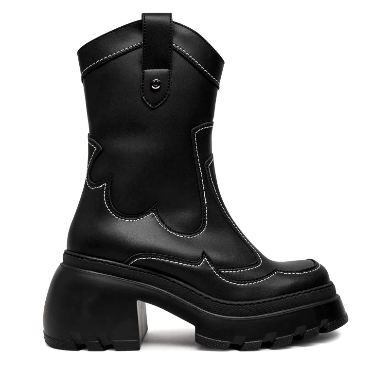 Altercore Μποτάκια Altercore Dakota Μαύρο