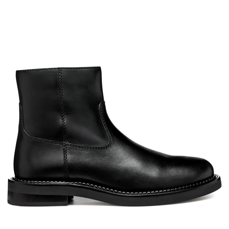 Geox Μποτάκια Geox D Serilda D46WYB 00043 C9999 Μαύρο