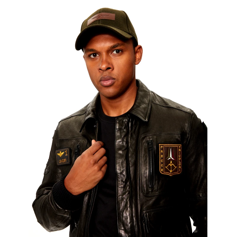 Aeronautica Militare Καπέλο Jockey Aeronautica Militare 242HA1147CT2333 Χακί
