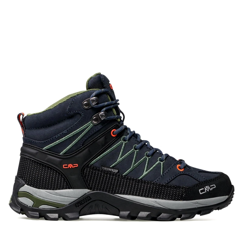 CMP Παπούτσια πεζοπορίας CMP Rigel Mid Trekking Shoe Wp 3Q12947 Σκούρο μπλε