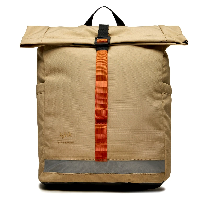Lefrik Σακίδιο Lefrik Lars Roll Stone Ripstop Μπεζ