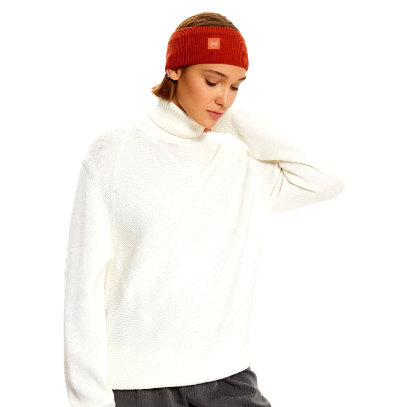 Buff Κορδέλα μαλλιών Buff Crossknit Headband Solid 126484.330.10 Καφέ