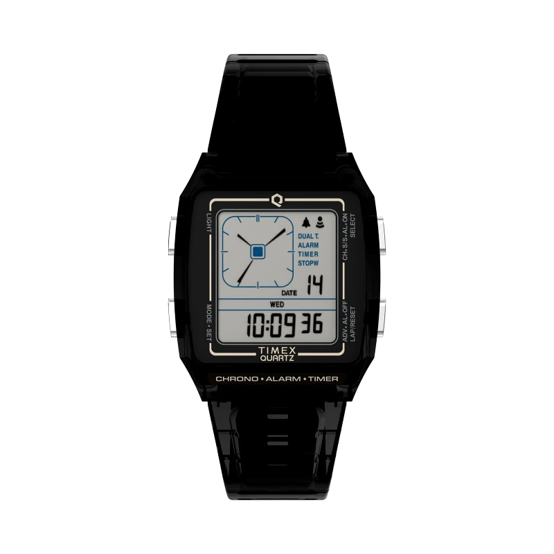 Timex Ρολόι Timex Timex Q TW2W45000 Γκρι