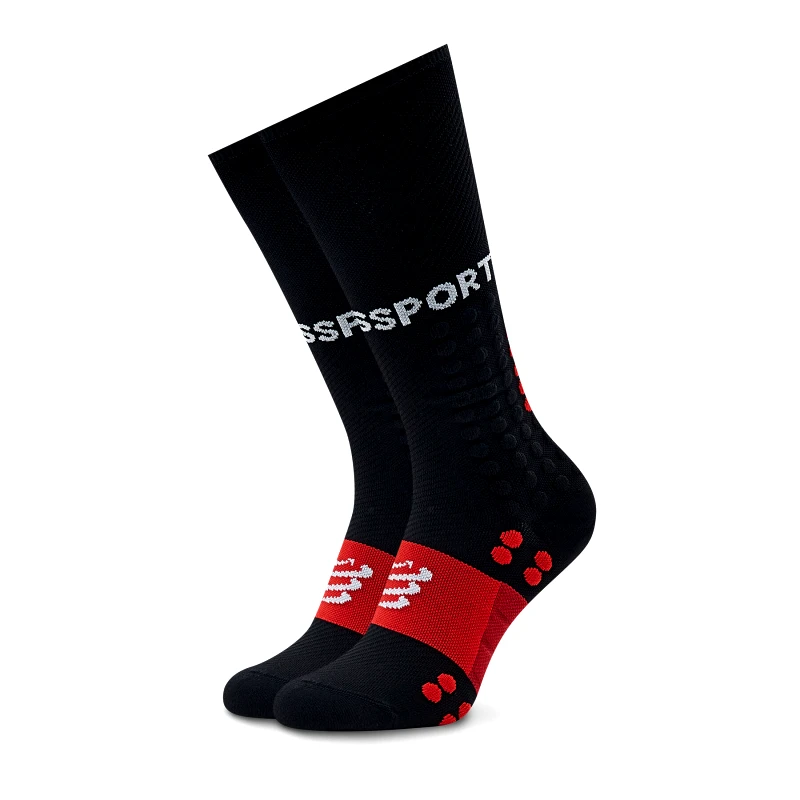 Compressport Κάλτσες Ψηλές Unisex Compressport Run SU00004B Μαύρο