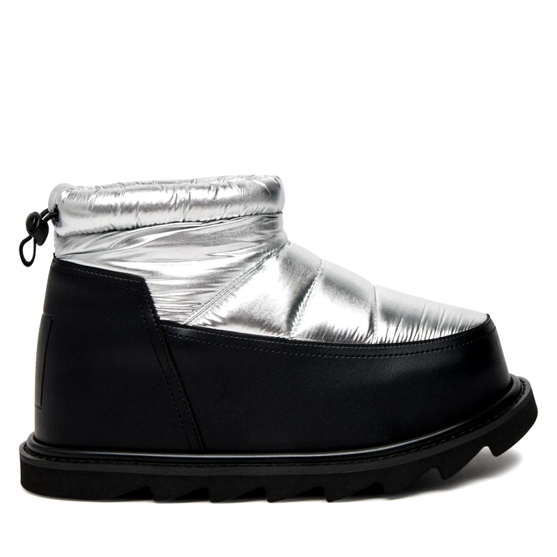 United Nude Μποτάκια United Nude Zembla Bubble Bootie 10884141190 Ασημί