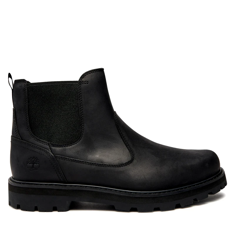 Μποτάκια με λάστιχο Timberland Britton Road Mid Chelsea TB0A6A4WW021 Μαύρο φωτογραφία