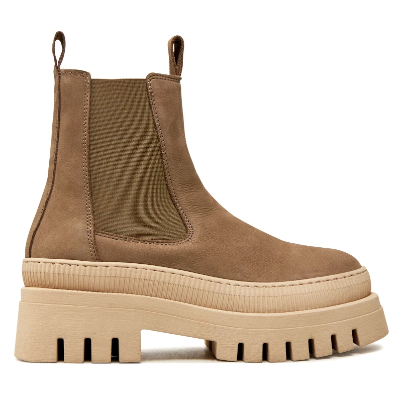 Tamaris Μποτάκια με λάστιχο Tamaris 1-25494-41 Καφέ