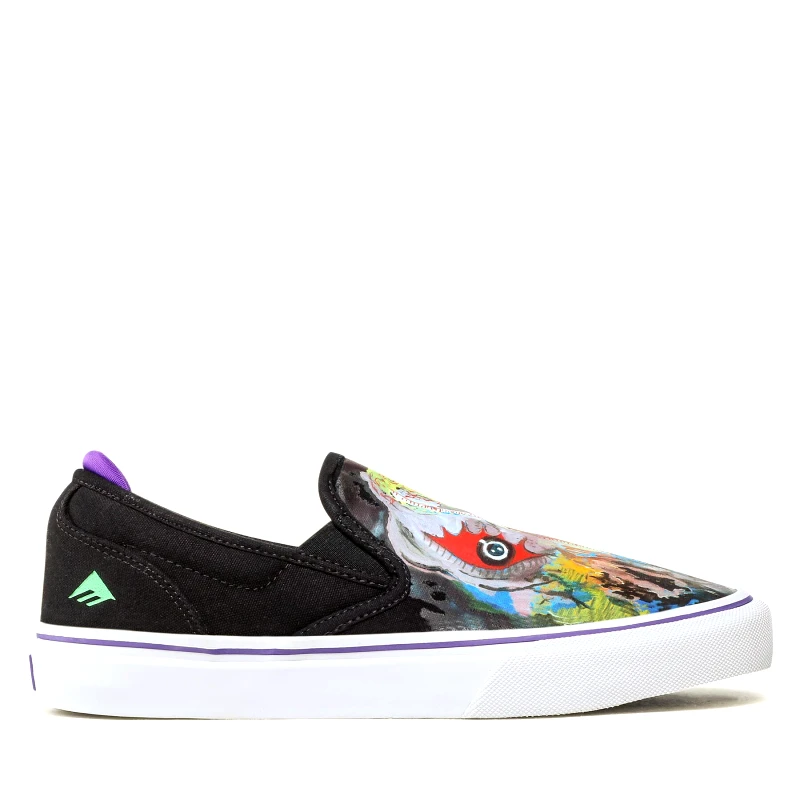 Emerica Πάνινα παπούτσια Emerica Wino G6 Slip-On X Dinosaur Jr. 6107000253 Μαύρο