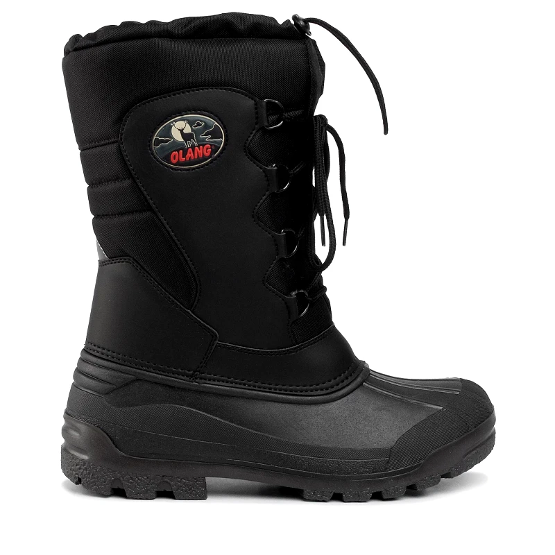 Olang Μπότες Χιονιού Olang Canadian Μαύρο