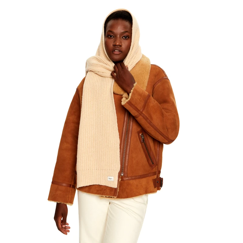 Pepe Jeans Κασκόλ Pepe Jeans PL060197 Εκρού