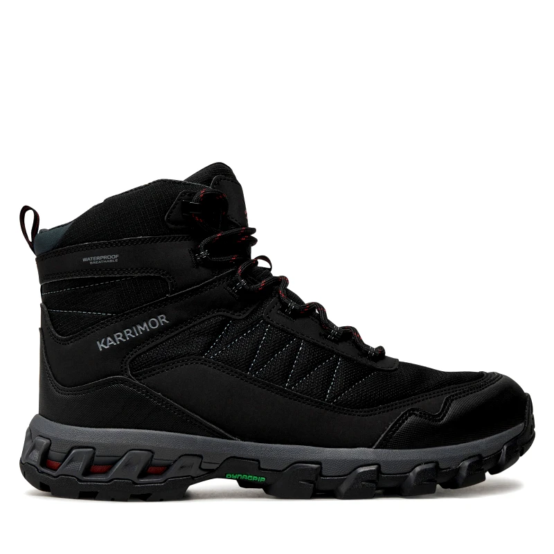 Karrimor Παπούτσια πεζοπορίας Karrimor Exmoor Mid 2 K1118 Μαύρο