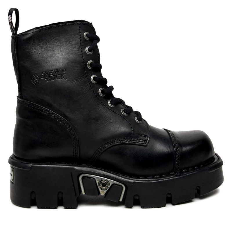 NEW ROCK Αρβύλες NEW ROCK M-NEWMILI083-S19 Μαύρο