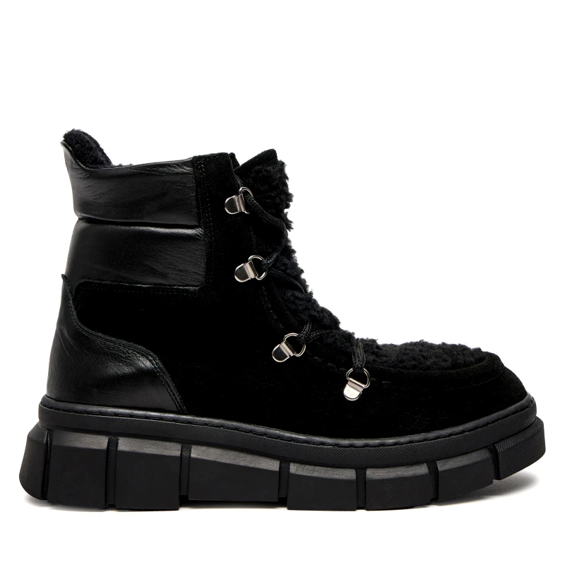 Piazza Ορειβατικά παπούτσια Piazza 990503 Μαύρο