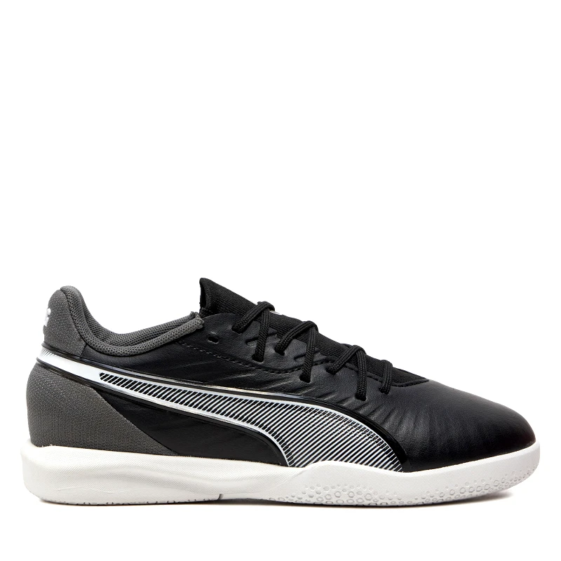 Puma Ποδοσφαιρικά Παπούτσια Puma KING MATCH IT Jr 108051 01 Μαύρο