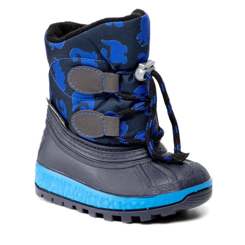 Boatilus Μπότες Χιονιού Boatilus Kd Joggy Sport Lace NJ09 VAR.17ZT Σκούρο μπλε