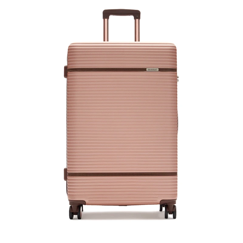 Monnari Μεγάλη Βαλίτσα Monnari WALIMP0-24W-LUG0022-K026 Ροζ