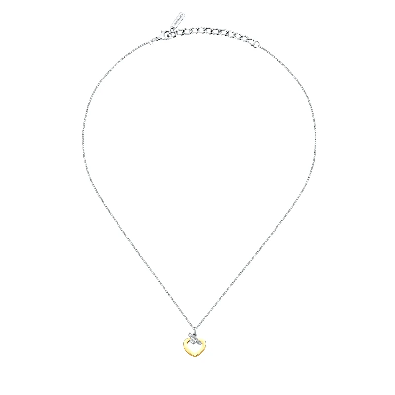 Trussardi Κολιέ Trussardi TJAXC45 Ασημί