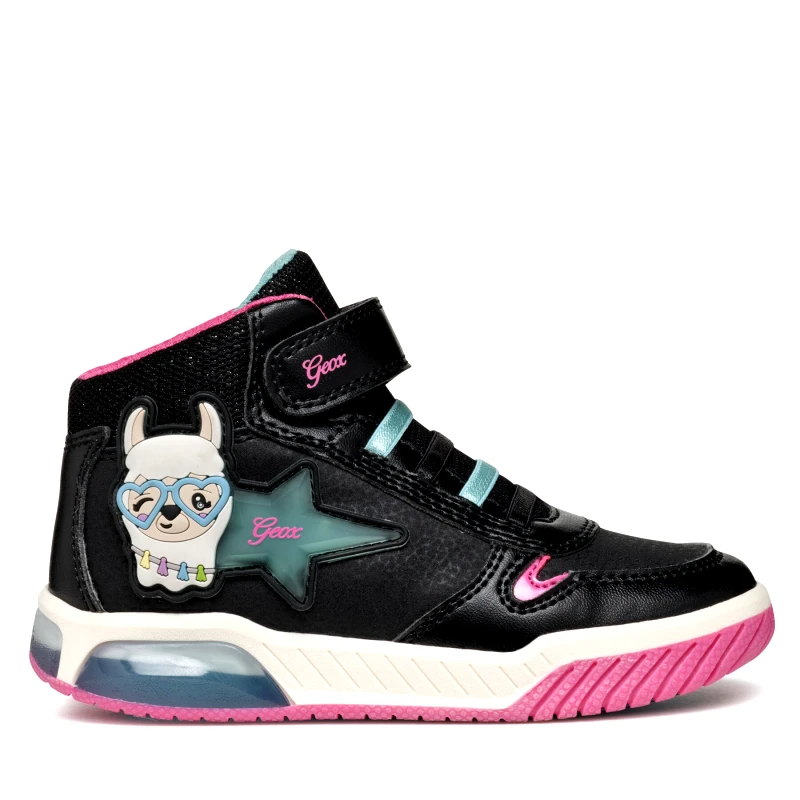 Geox Αθλητικά Geox J Inek Girl J36ASC 0CENF C9B4A D Μαύρο