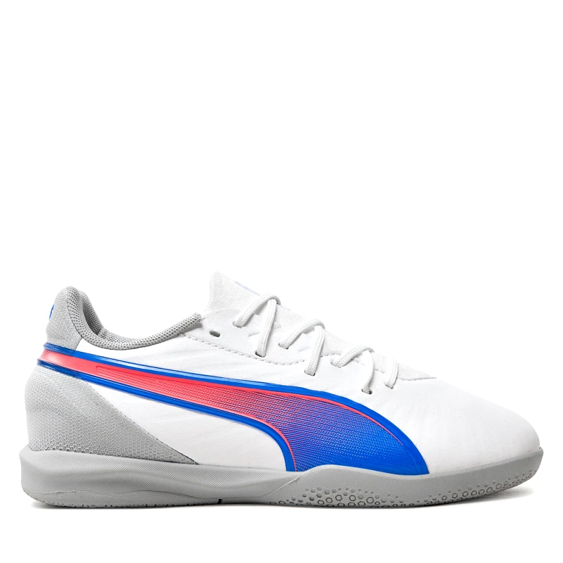 Puma Ποδοσφαιρικά Παπούτσια Puma KING MATCH IT Jr 108051 Λευκό