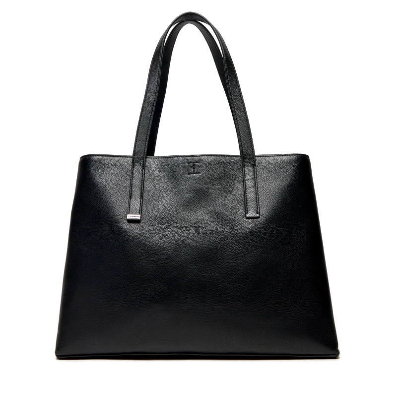 Calvin Klein Τσάντα Calvin Klein Ck Plaque Medium Shopper K60K612782 Μαύρο