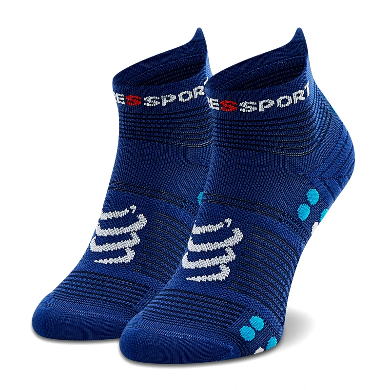Compressport Κάλτσες μακριές Compressport Pro Racing Socks V4.0 Run Low XU00047B_533 Σκούρο μπλε