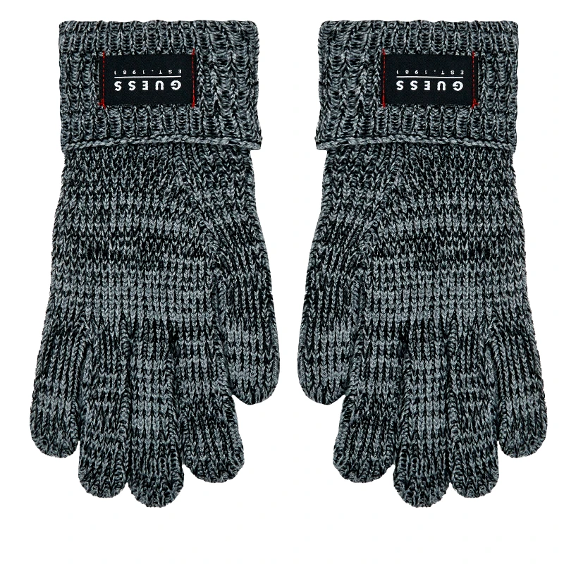 Guess Γάντια Ανδρικά Guess AM9335 POL02 Μαύρο