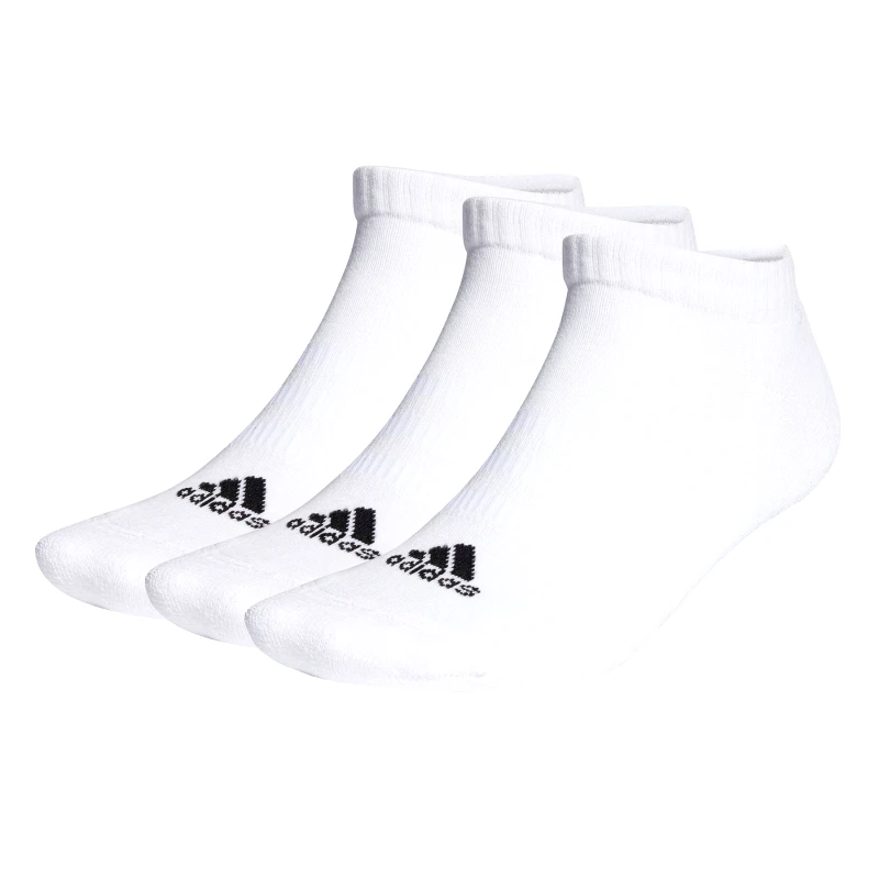 adidas Κάλτσες σοσόνια Unisex adidas Cushioned Low-Cut Socks 3 Pairs HT3434 Λευκό