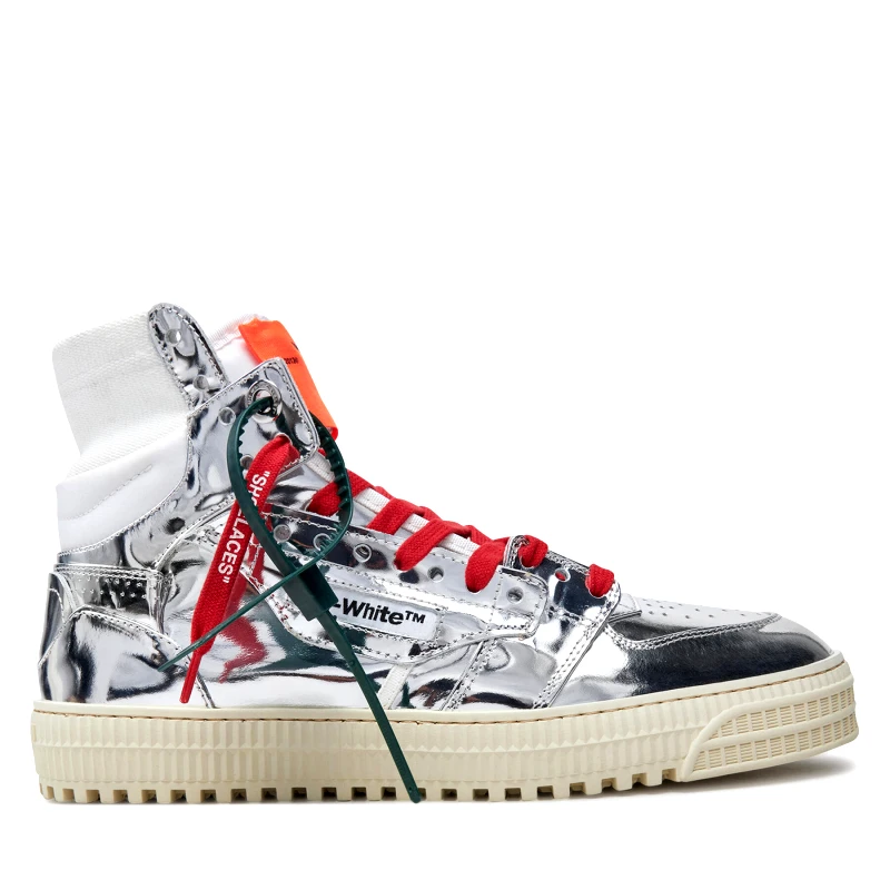 Off-White Αθλητικά Off-White OMIA065F22LEA0067272 Ασημί