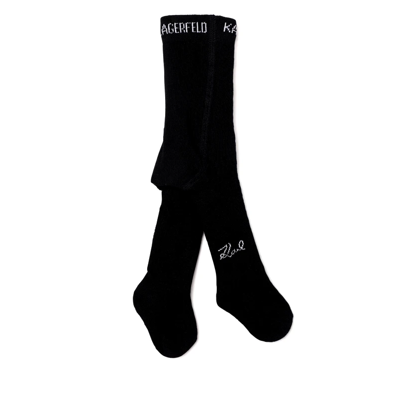 Karl Lagerfeld Kids Καλτσόν Παιδικό Karl Lagerfeld Kids Z90057 Μαύρο