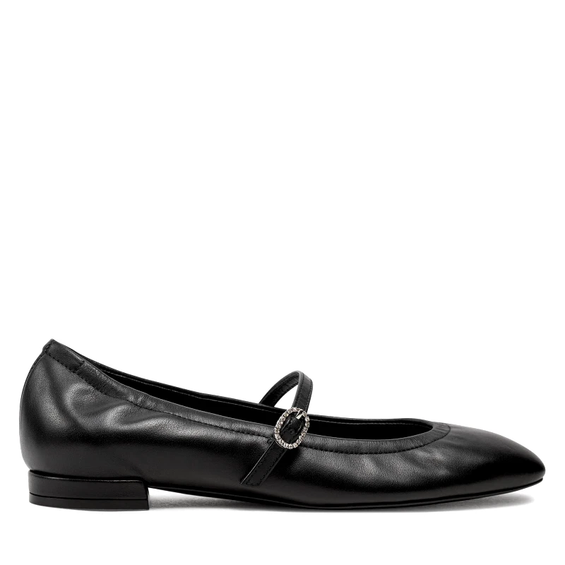 Stuart Weitzman Μπαλαρίνες Stuart Weitzman Claris Ballet Flat SI573 Μαύρο