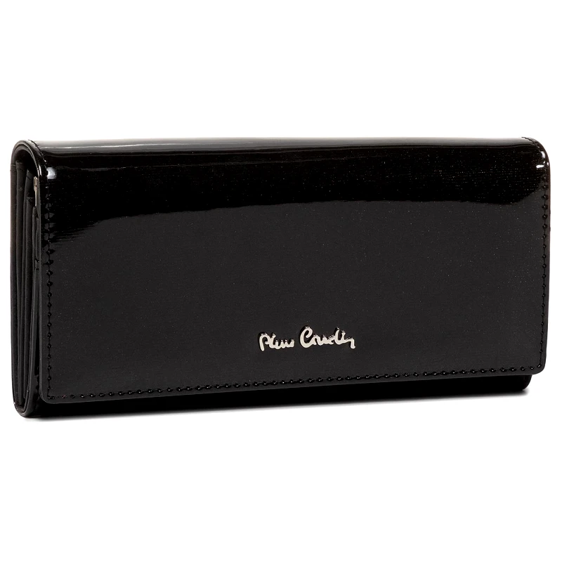 Pierre Cardin Μεγάλο Πορτοφόλι Γυναικείο Pierre Cardin 05 LINE 100 Μαύρο
