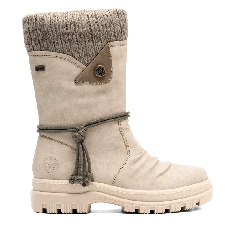 Rieker Μπότες Rieker X8283-60 Μπεζ