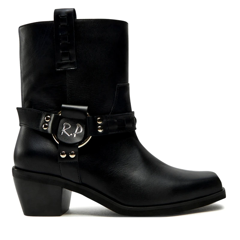 R.Polański Μποτάκια R.Polański 1920 Μαύρο