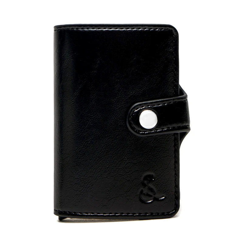 Semi Line Θήκη πιστωτικών καρτών Semi Line P8296-2 Μαύρο
