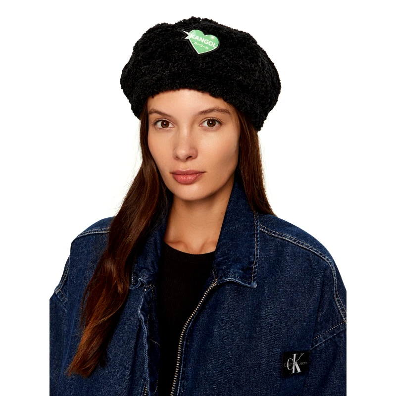 Kangol Μπερές Kangol Manga Beret K5423 Μαύρο