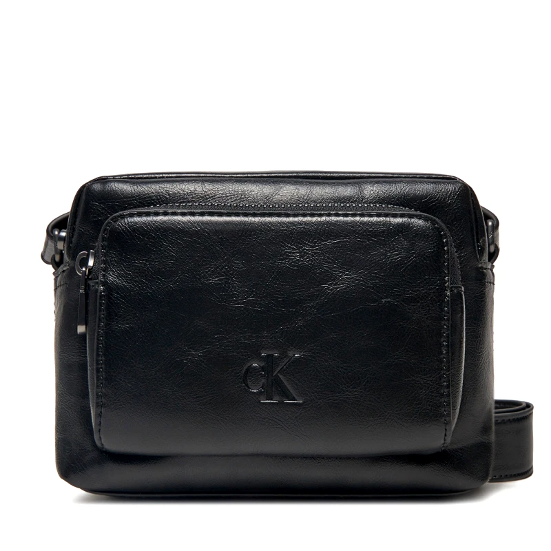 Calvin Klein Jeans Τσαντάκι Calvin Klein Jeans Tumbled Camera Bag Pu K50K512988 Μαύρο
