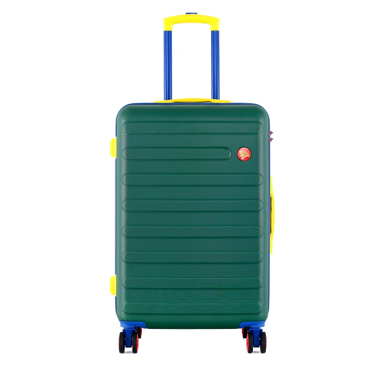 Semi Line Μεσαία Βαλίτσα Semi Line T5846-2 Πράσινο