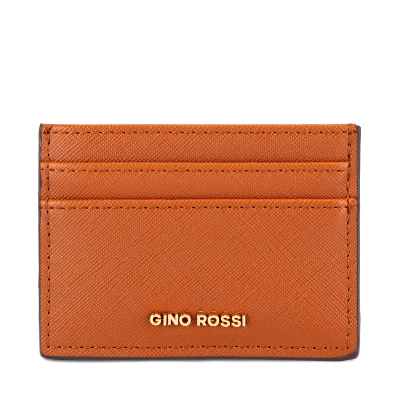 Gino Rossi Θήκη πιστωτικών καρτών Gino Rossi QYL0023 Καφέ