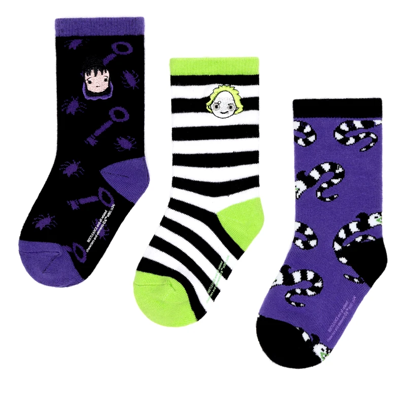 BEETLEJUICE Κάλτσες BEETLEJUICE ACCCS-AW24-324WBBJ Έγχρωμο