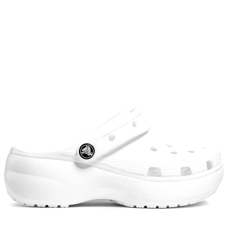 Crocs Παντόφλες Crocs Classic Platform Clog W 206750 Λευκό