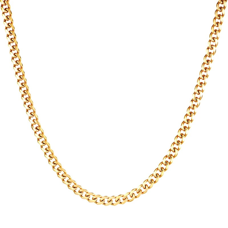 ICED STUFF Αλυσιδάκι ICED STUFF Miami Cuban Link Χρυσό